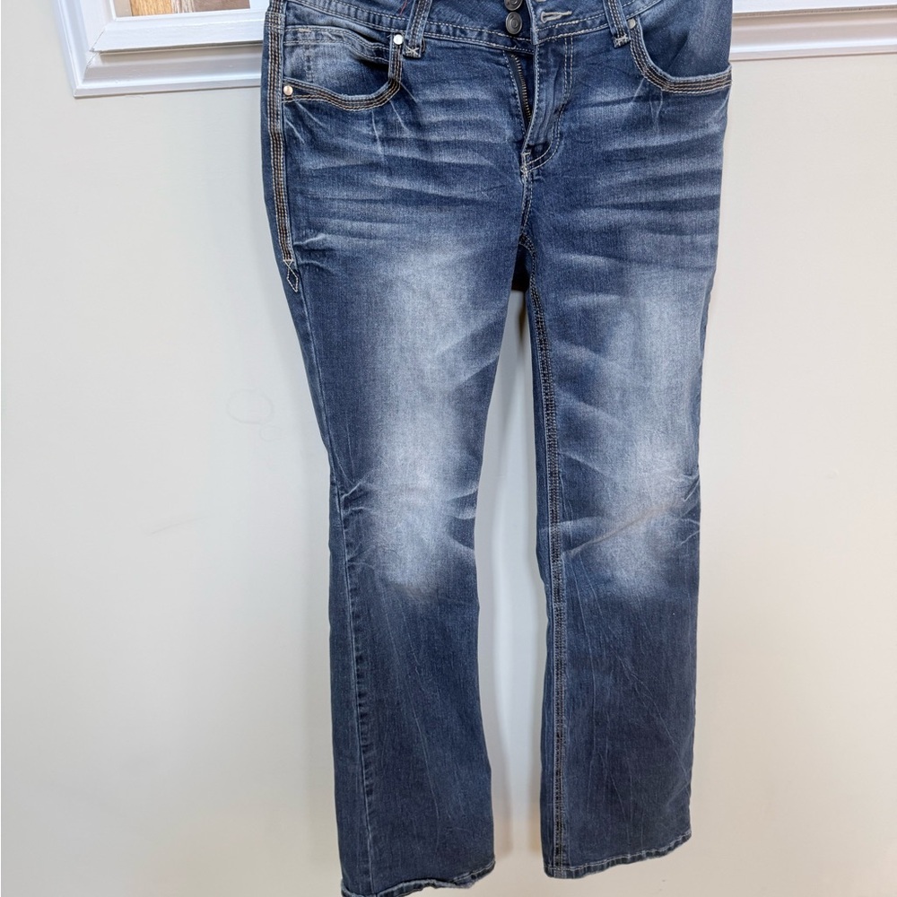 Stylish Indigo Boot Cut Women's Jeans